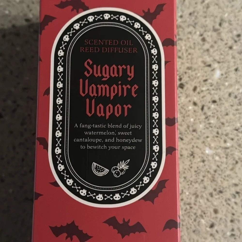 Sugary vampire vapor scented oil read diffuser